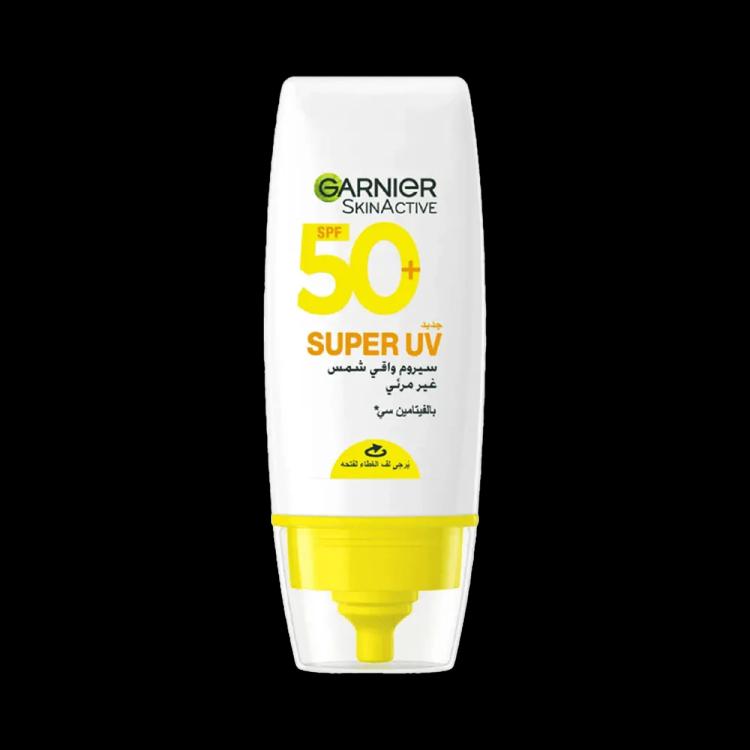 واقي شمس سيروم غير مرئي سوبر يو في بمعامل حماية SPF 50+ من غارنييه - 30 مل