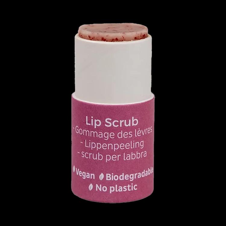 Beauty Made Easy Paper Tube Lip Scrub - Cranberry  (5.5 g)
