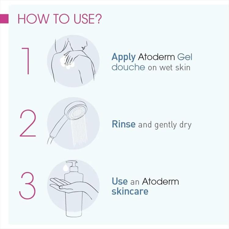 Bioderma Atoderm Gel Douche - 500Ml