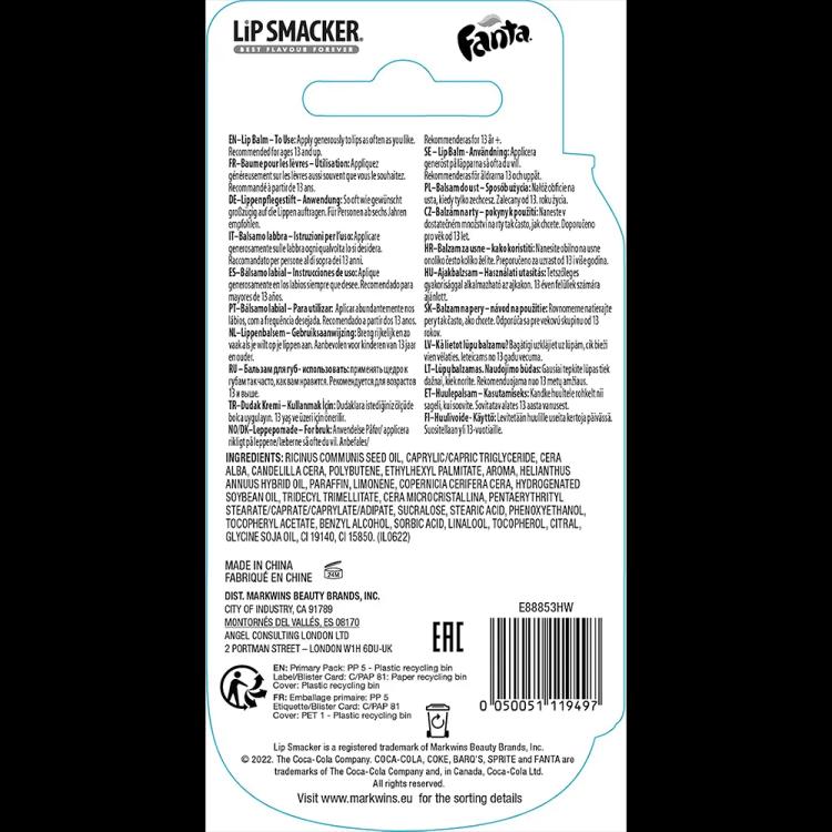 Lip Smacker Fanta Orange Lip Balm - 4g
