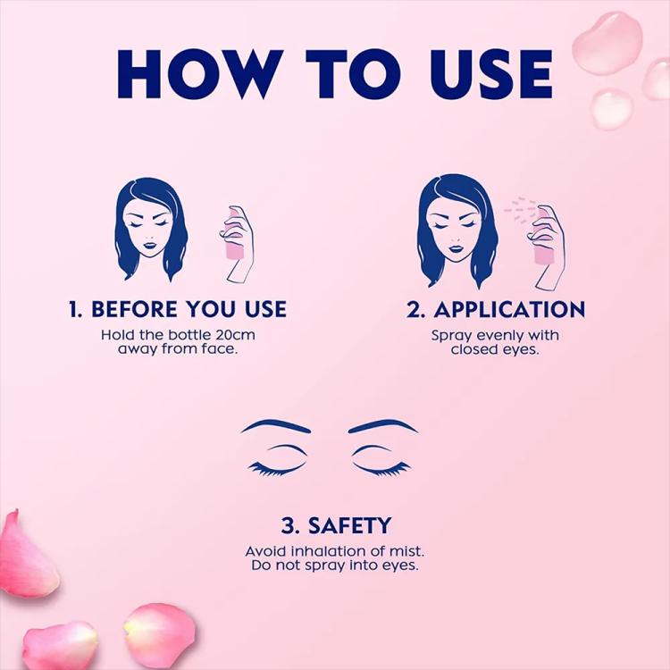 Nivea Rose Care Hydrating Mist - 150 ml