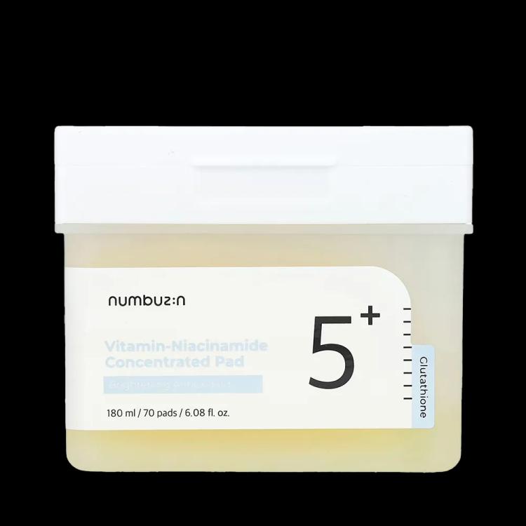 Numbuzin No.5+ Vitamin-Niacinamide Concentrated Pad - 70 pcs