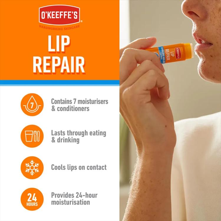 O'Keeffe's Lip Repair Cooling Relief Lip Balm 4.2g