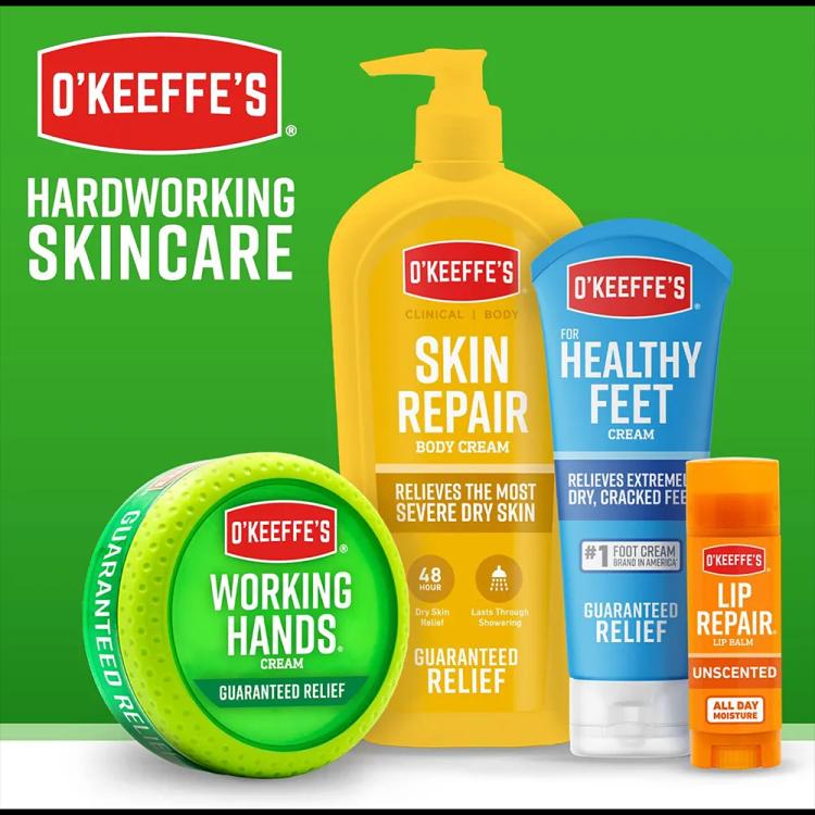 O'Keeffe's Lip Repair Cherry Lip Balm Twin Stick 4.2g