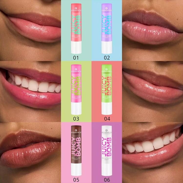 Essence Juicy Bomb Glossy Butter Balm - 02 - So Berry Cute