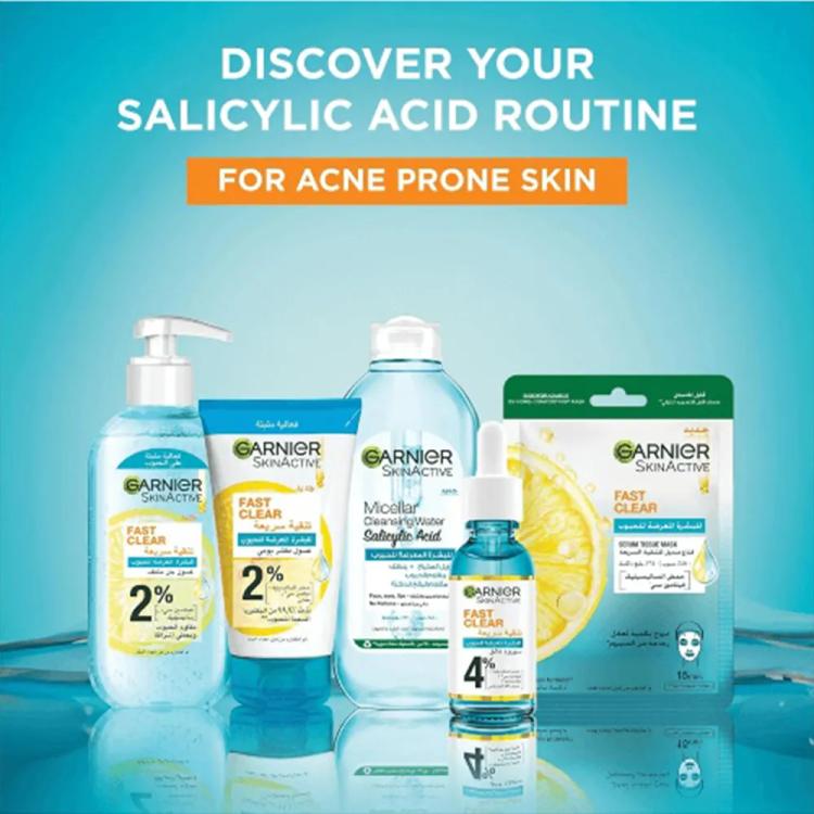 Garnier Skinactive Fast Clear Booster Serum with Salicylic Acid - 30ml