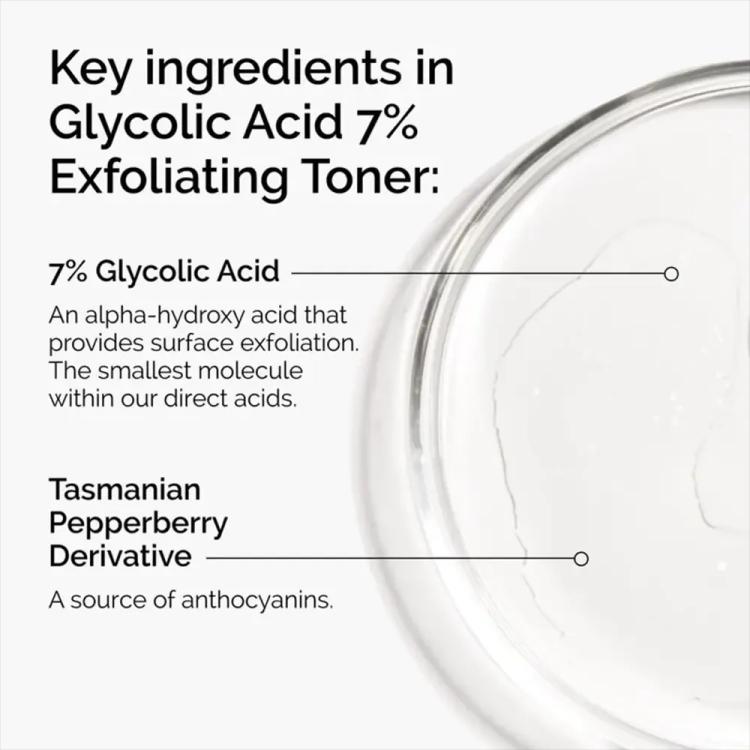 The Ordinary Glycolic Acid 7% Exfoliating Toner - 100 ml