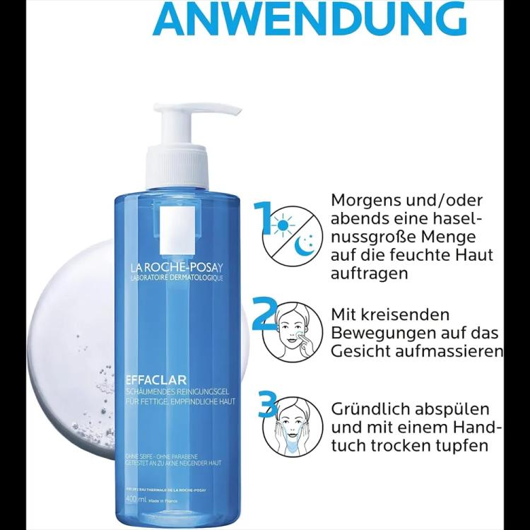 La Roche-Posay Effaclar Purifying Foaming Gel - 400 ml