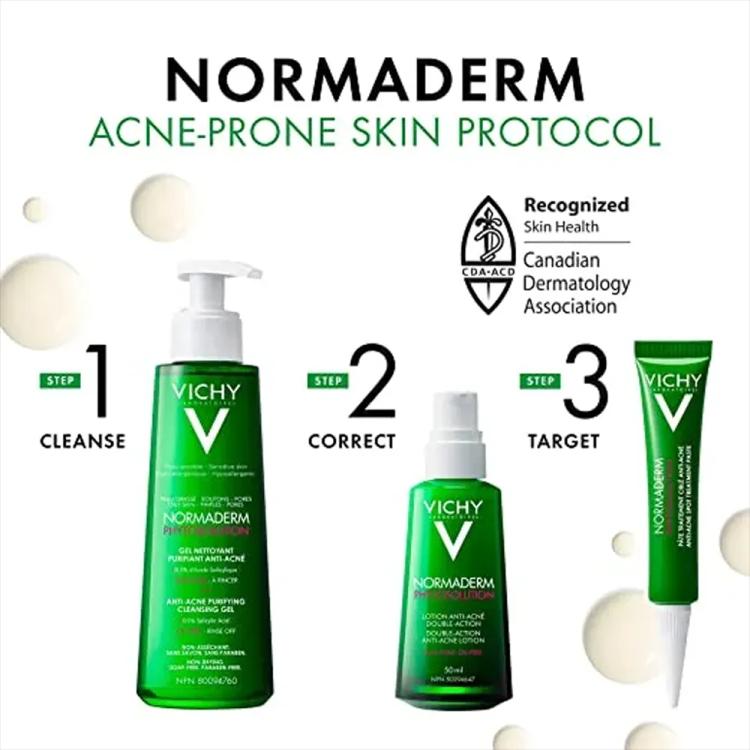 VICHY Normaderm Purifying Cleansing Gel with Salicylic Acid - 400 ml