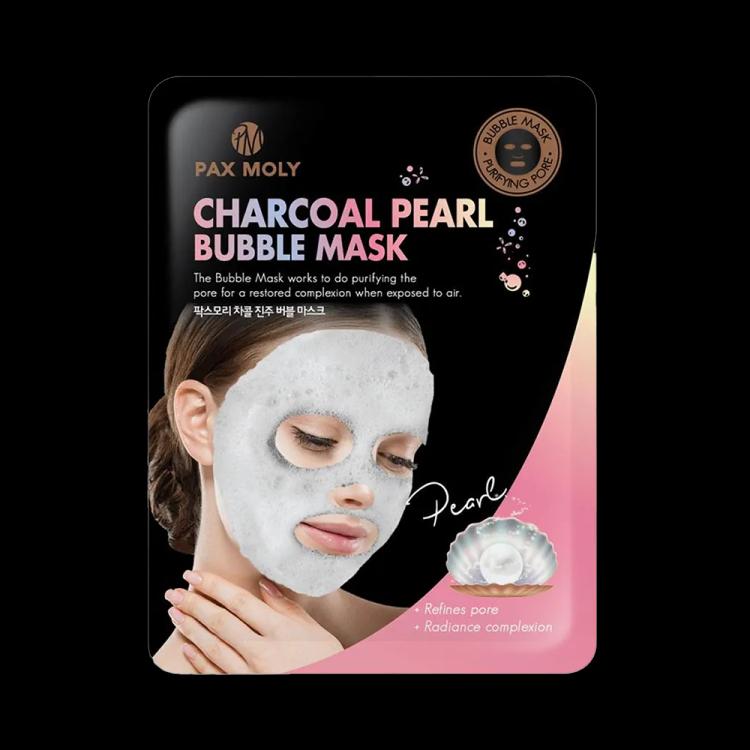 Pax Moly Charcoal Pearl Bubble Mask - 22 g