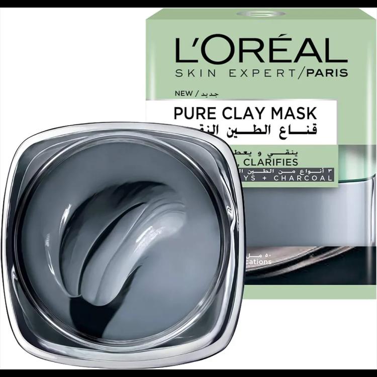 L’Oréal Paris Pure Clay Black Face Mask - 50 ml