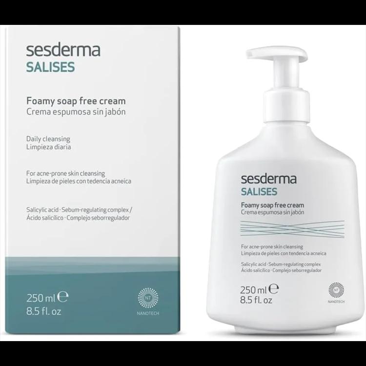 sesderma Salises Foamy Soap Free Cream - 250 ml