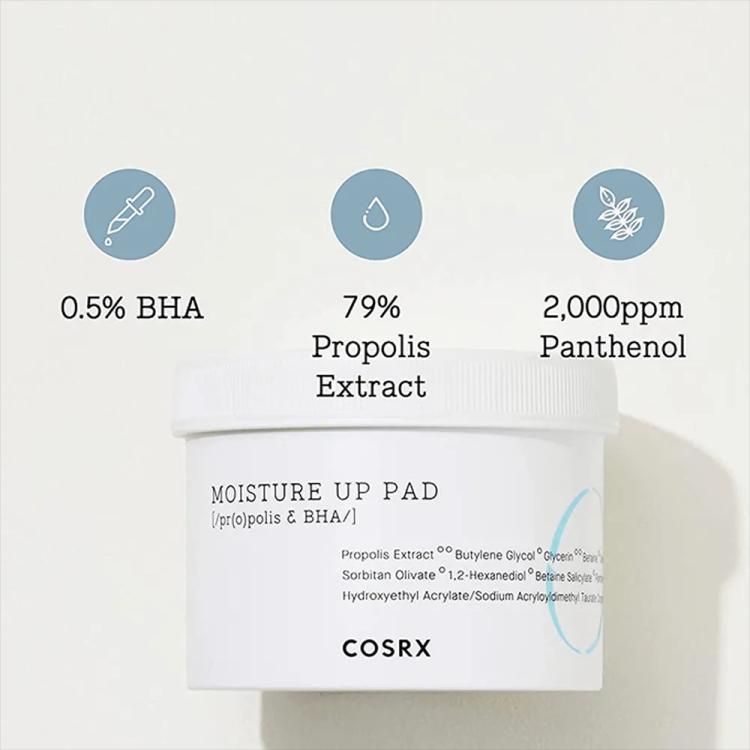 COSRX One Step Moisture Up Pad - 70 pcs