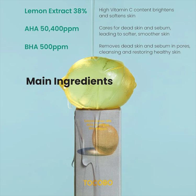 TOCOBO AHA BHA Lemon Toner - 150 ml