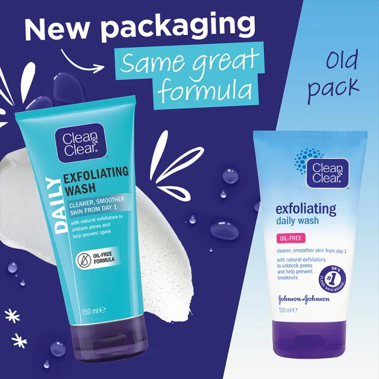 Clean & Clear Daily Exfoliating Wash - 150 ml