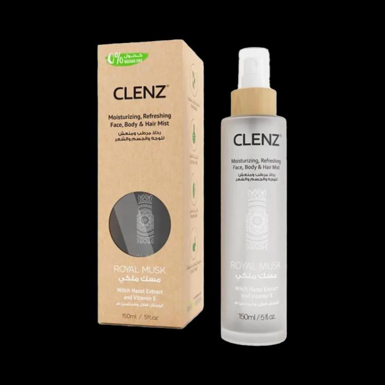 CLENZ Witch Hazel Face Hair & Body Mist Royal Musk - 150 ml