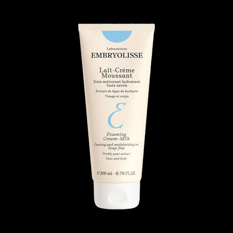 Embryolisse Foaming Cream Milk Face and Body Cleanser - 200 ml