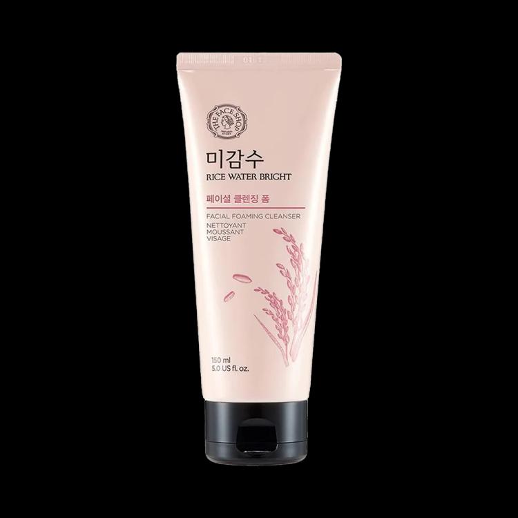 The Face Shop Rice Water Bright Facial Foaming Cleanser - 150 ml
