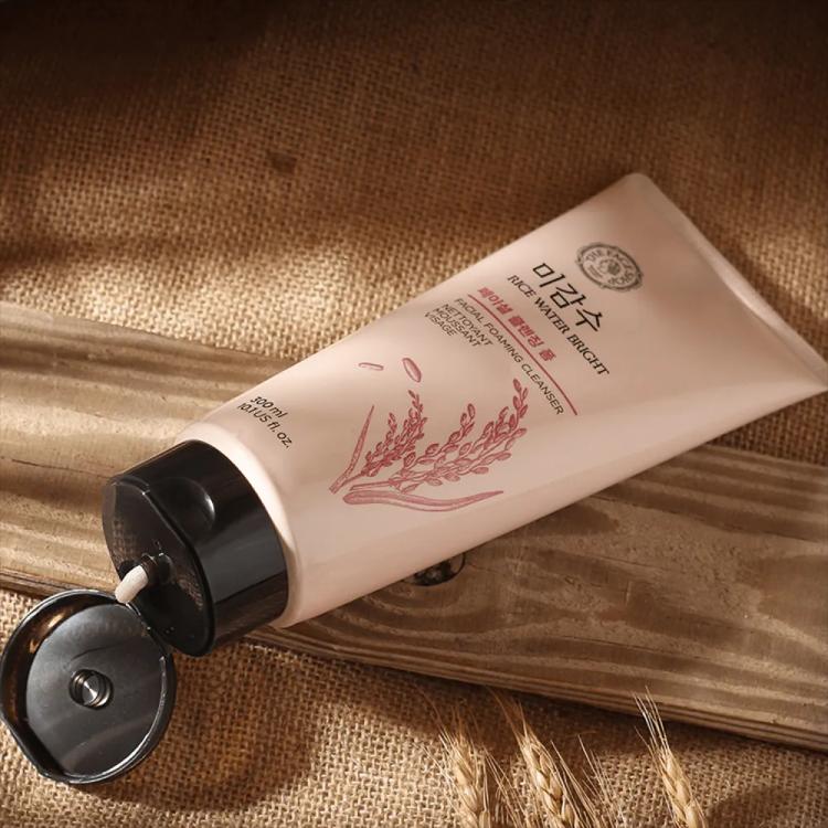 The Face Shop Rice Water Bright Facial Foaming Cleanser - 150 ml