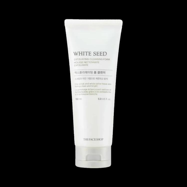 The Face Shop White Seed Exfoliating Cleansing Foam - 150 ml