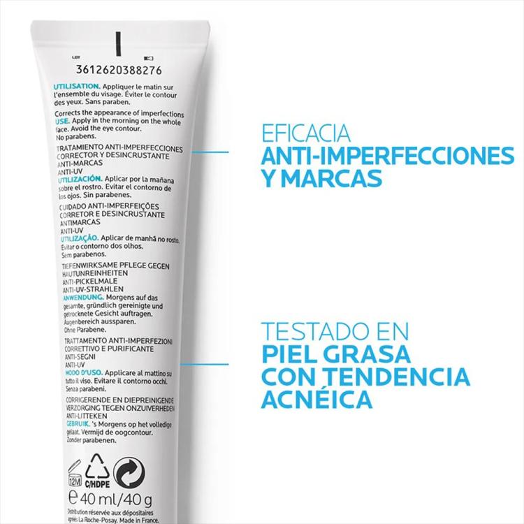 La Roche-Posay Effaclar Duo [+] SPF 30 with Niacinamide - 40 ml