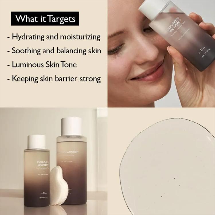 Haruharu Wonder Black Rice Hyaluronic Toner - 150 ml