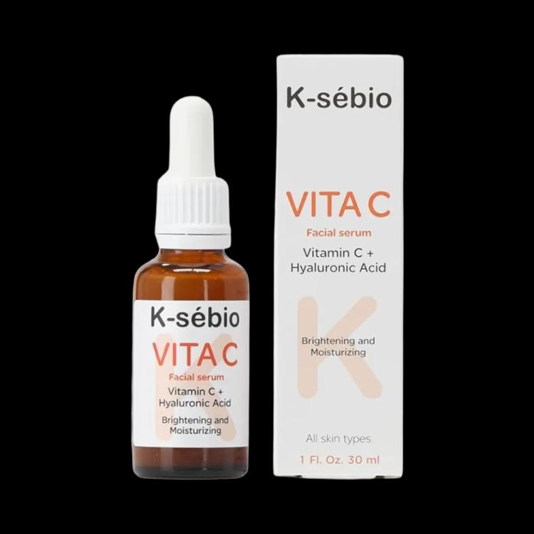 K-Sebio Vitamin C Brightening And Moisturizing Facial Serum - 30 ml
