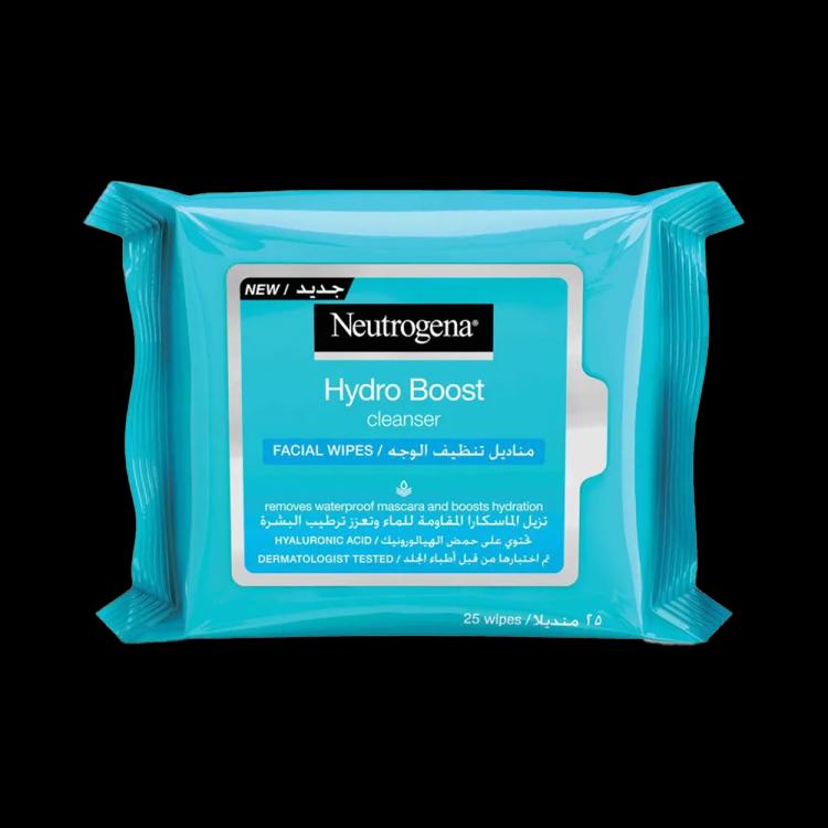 Neutrogena Hydro Boost Cleansing Facial Wipes - 25 pcs