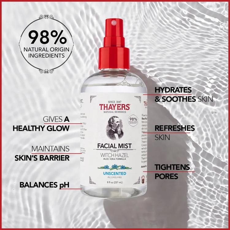 Thayers Unscented Facial Toner - 237 ml