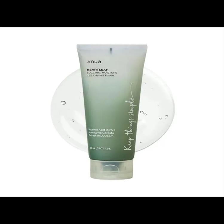 Anua Heartleaf Succinic Moisture Cleansing Foam - 25 ml