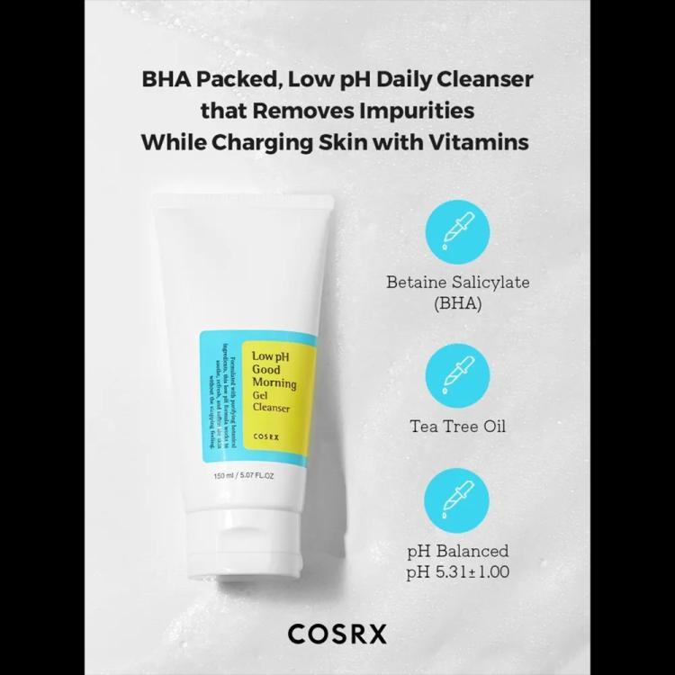COSRX Low Ph Good Morning Gel Cleanser - 50 ml