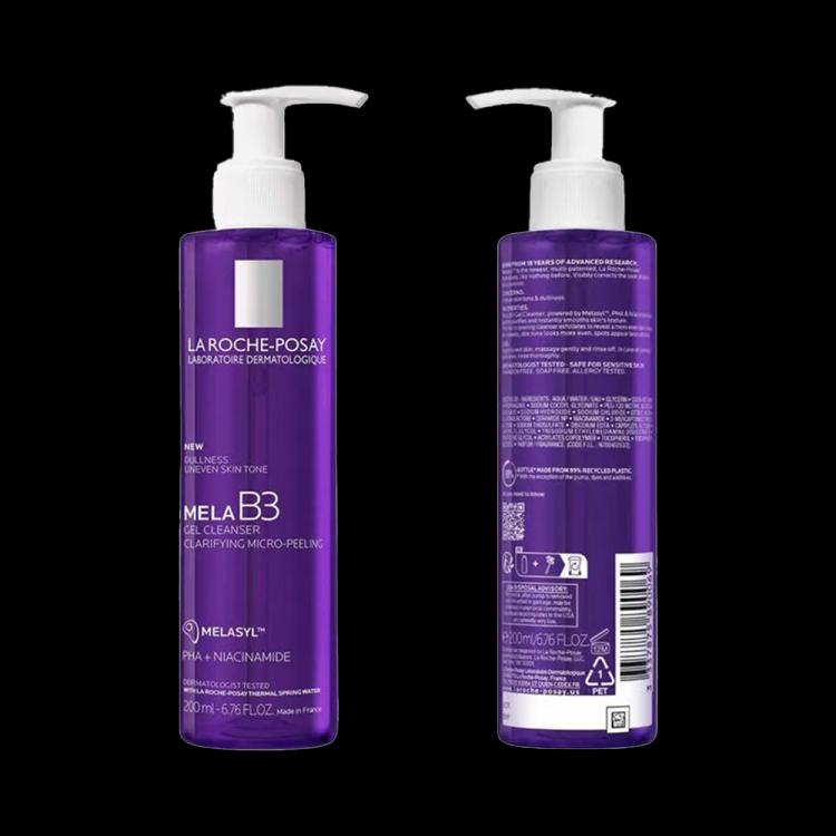 La Roche-Posay Mela B3 Facial Gel Cleanser with Melasyl + Niacinamide - 200 ml
