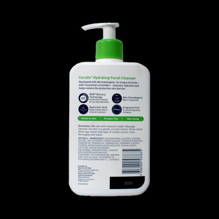 CeraVe Hydrating Facial Cleanser - 473 ml