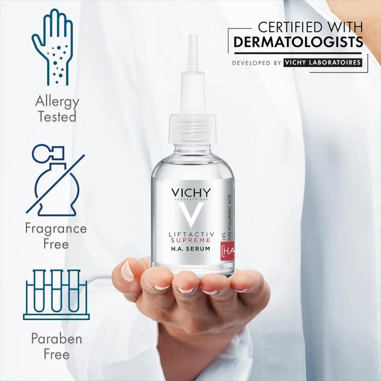 VICHY LiftActiv Supreme Hyaluronic Acid Wrinkle Corrector Serum - 30 ml