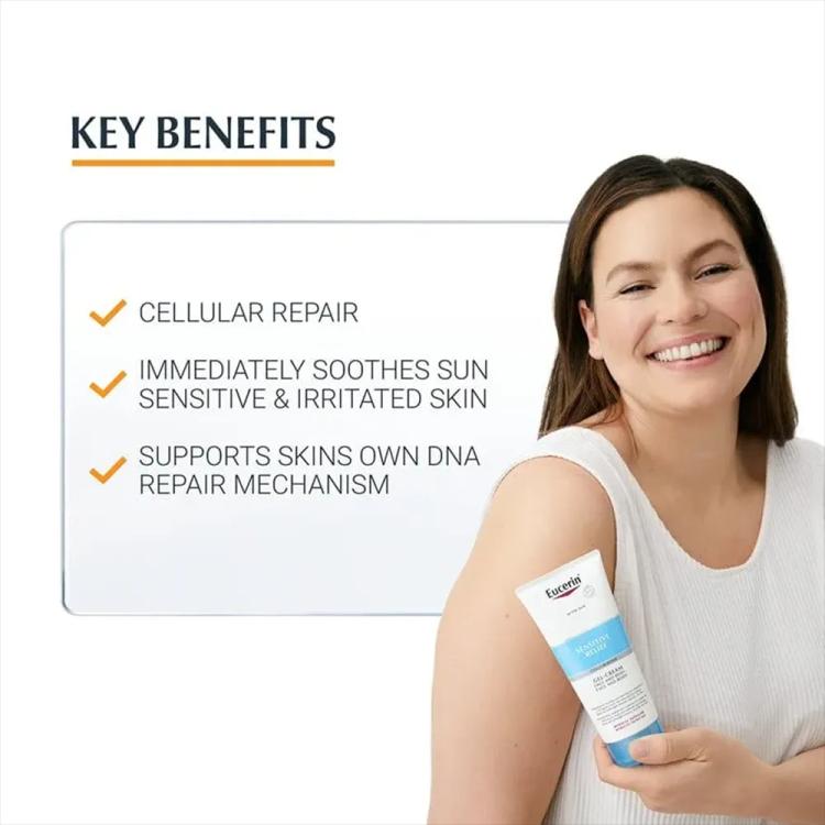 Eucerin After Sun Sensitive Relief Gel Cream - 200 ml
