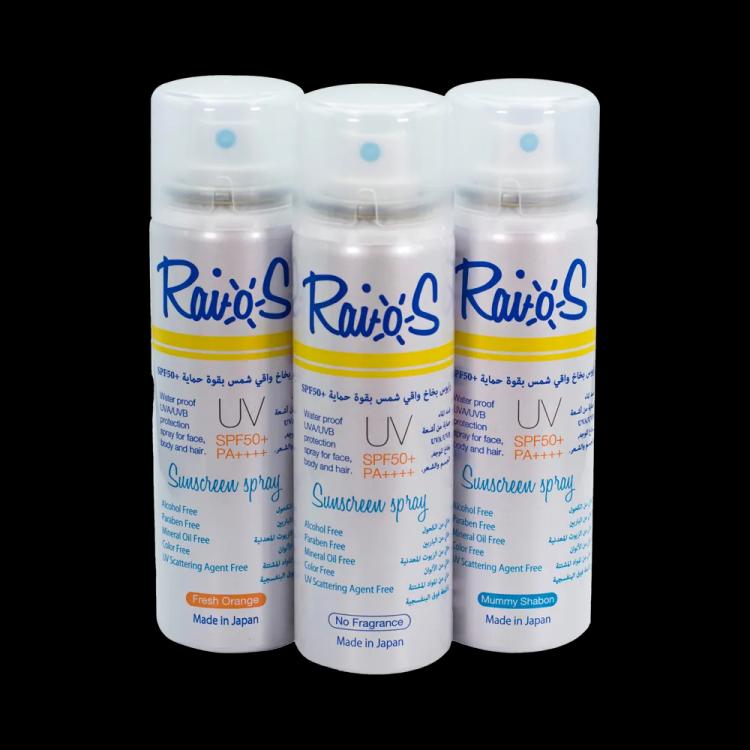 Raios Fresh Orange Sunscreen Spray SPF 50+ - 70 ml
