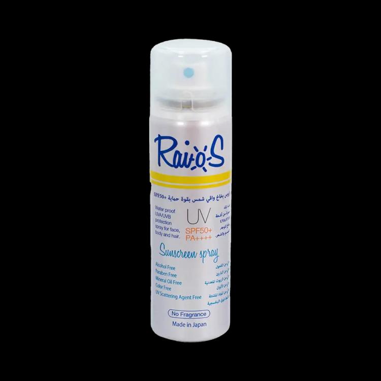 Raios No Fragrance Sunscreen Spray SPF 50+ - 70 ml