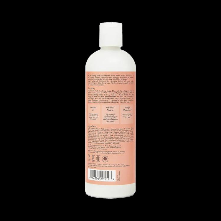 Shea Moisture Coconut & Hibiscus Body Lotion - 384 ml