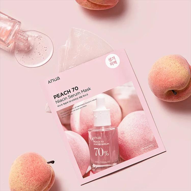 Anua Peach 70 Niacin Serum Mask - 25 g