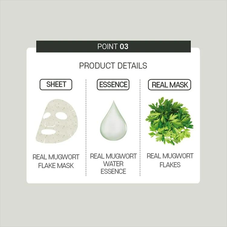 I'm Sorry For My Skin Real Mugwort Calming Mask - 33 ml