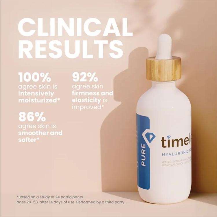 Timeless Hyaluronic Acid 100 % Pure Serum - 60 ml