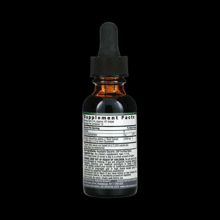 Nature's Answer Licorice Root Liquid Extract - 30 ml