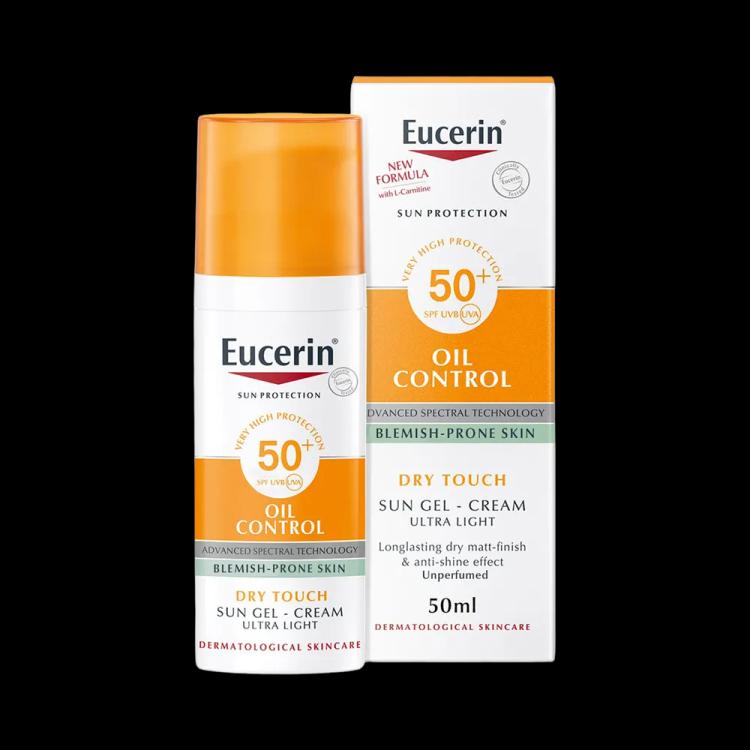 Eucerin Sun Face Oil Control Gel-Cream SPF 50+ - 50 ml