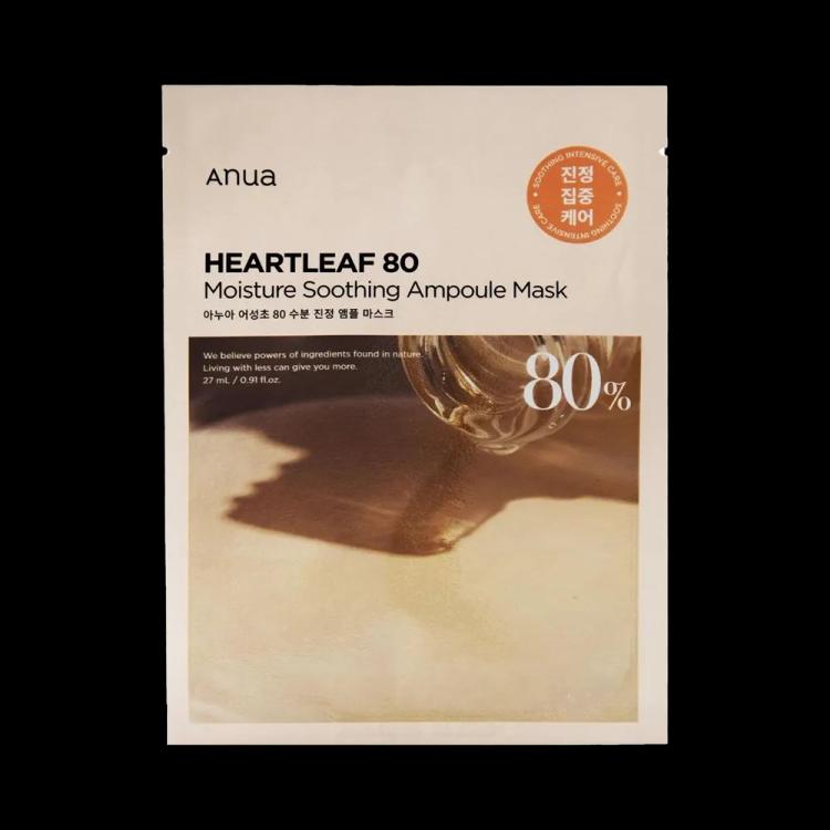 Anua Heartleaf 80% Moisture Soothing Ampoule Mask - 27 ml
