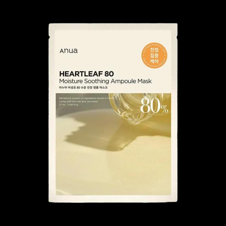 Anua Heartleaf 80% Moisture Soothing Ampoule Mask - 27 ml