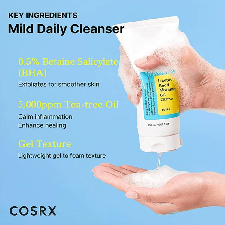 Cosrx Low pH Good Morning Gel Cleanser - 150 ml