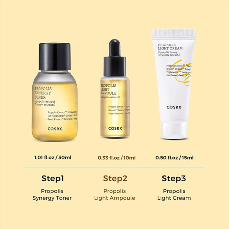 Cosrx Honey Glow Kit - 3 pcs