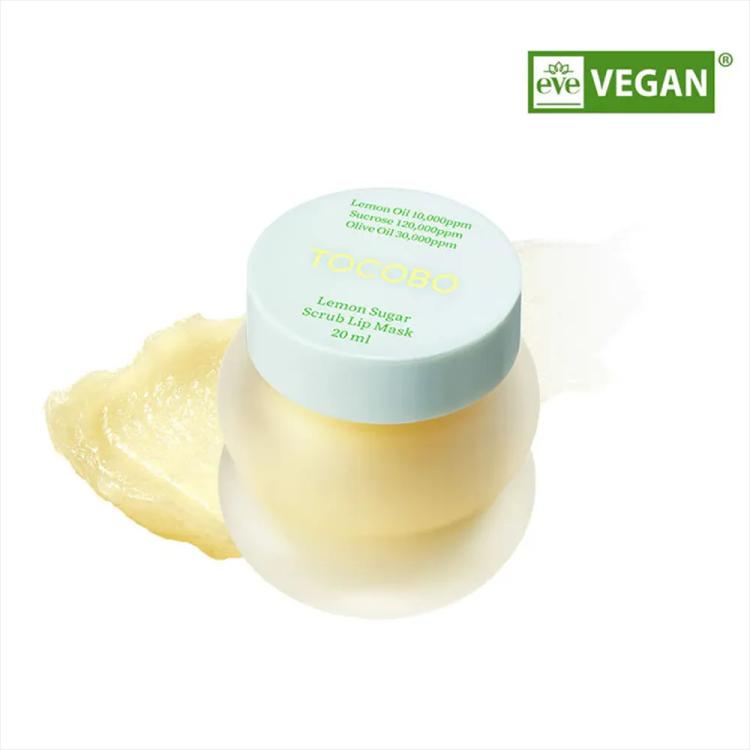 TOCOBO Lemon Sugar Scrub Lip Mask - 20 ml