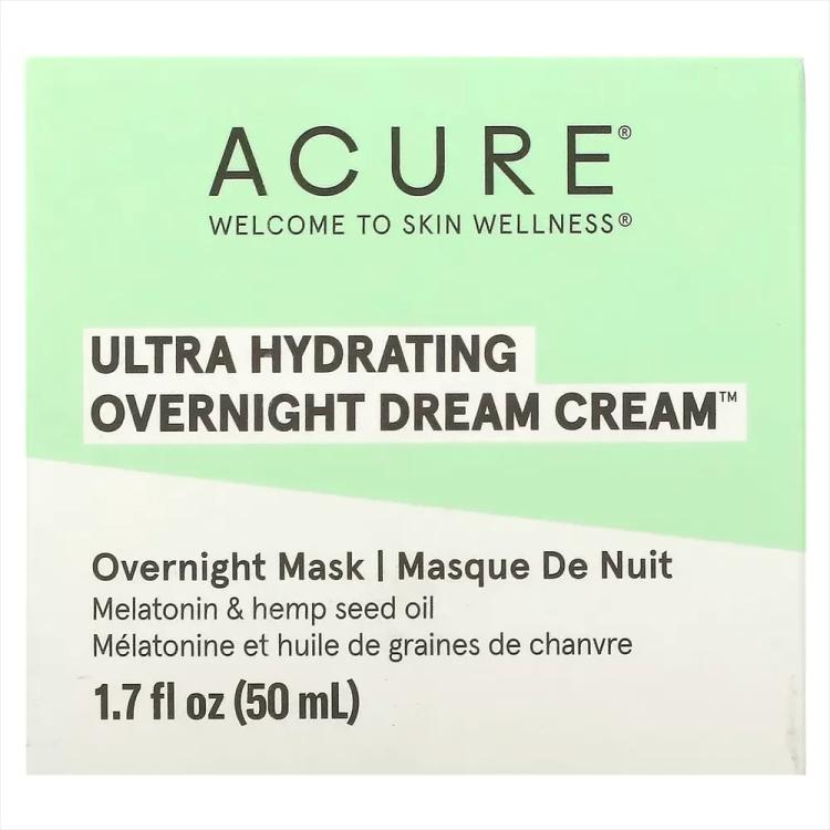 ACURE Ultra Hydrating Overnight Dream Cream - 50 ml