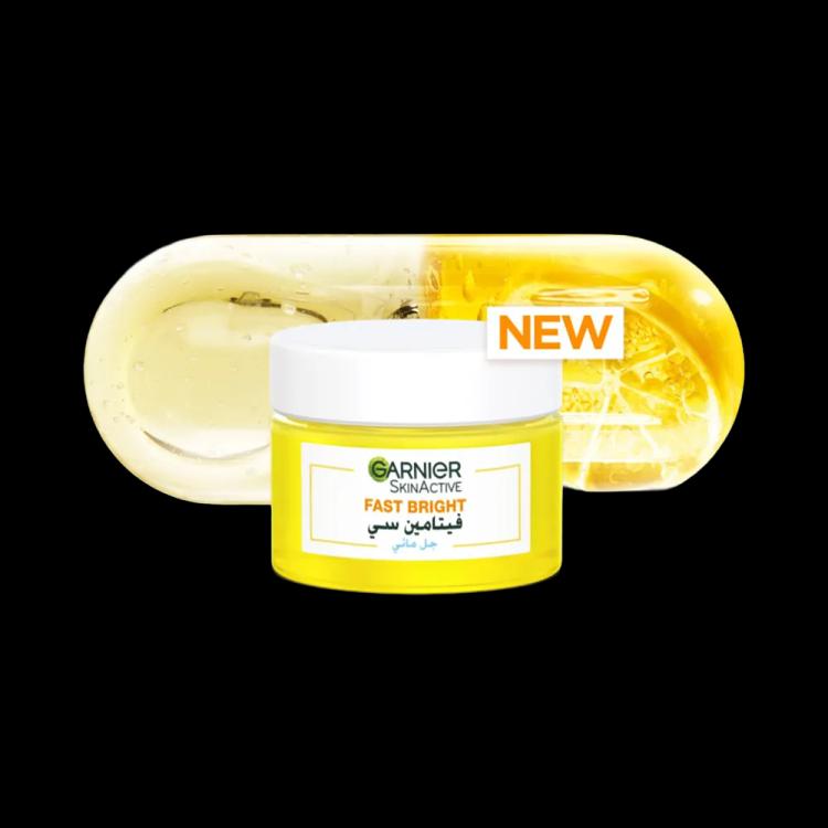 Garnier SkinActive Fast Bright Vitamin C Water Gel Cream - 50 ml